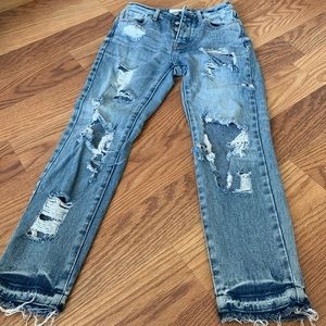Pacsun Ripped Mom Jeans